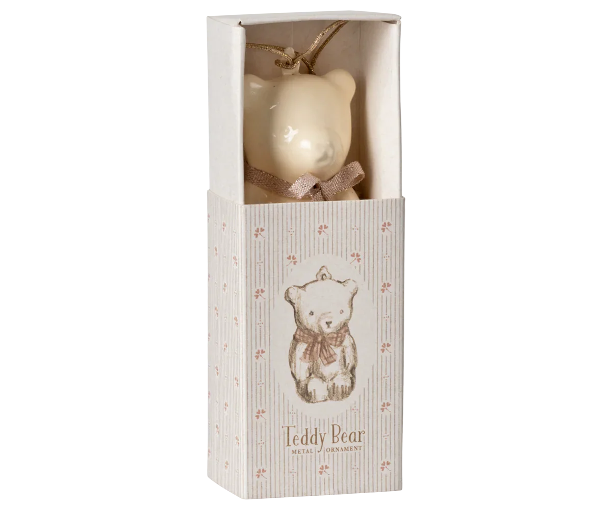 Maileg | Metal Ornament, Teddy Bear