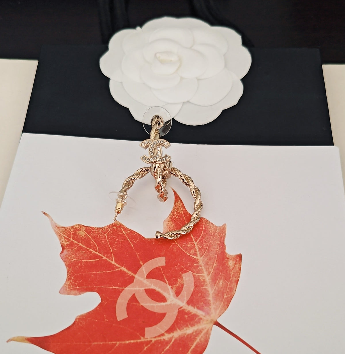 Signature Emblem Jewelry Accessory in Gold-Tone – Design 009 close-up detail