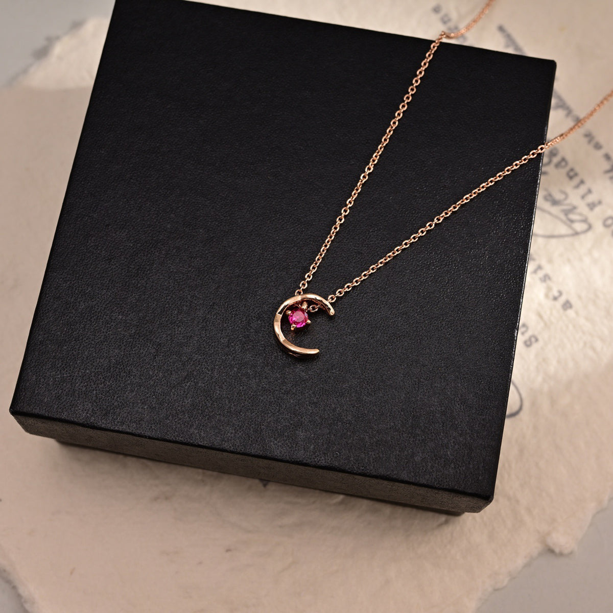 Signature Emblem Pendant Necklace in Polished Metal-Tone – Design 054 detail view