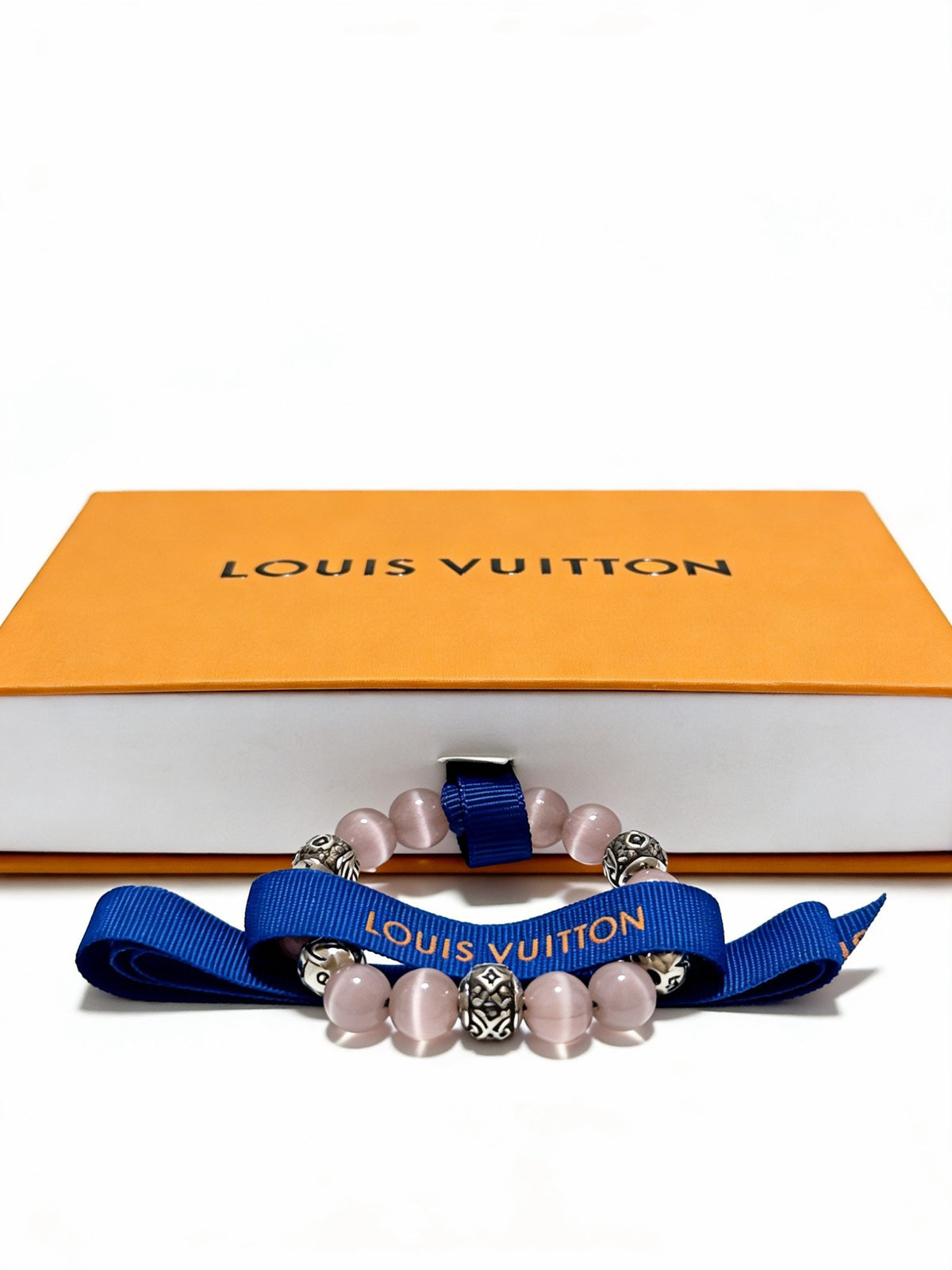Geometric Emblem Bracelet in Silver-Tone – Design 024 styled product view