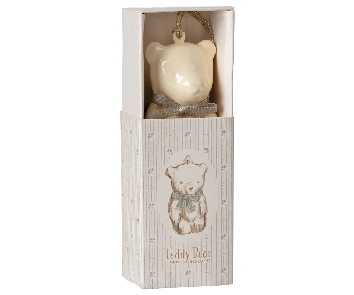Maileg | Metal Ornament, Teddy Bear