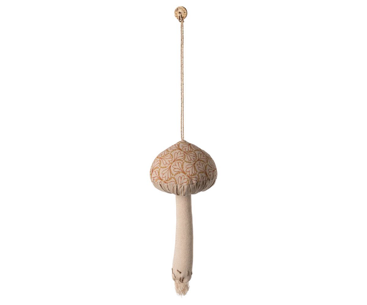 Maileg | Mushroom Ornament, Blossom - Ocher