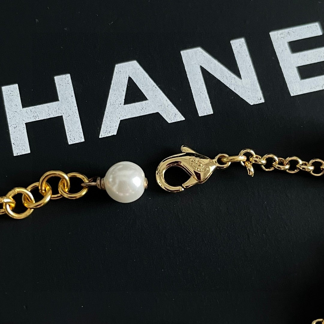 Signature Emblem Bracelet in Polished Metal-Tone – Design 038 styled product view