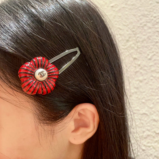 Camellia Hair Clip – Camellia Detail – Design 004 main product view