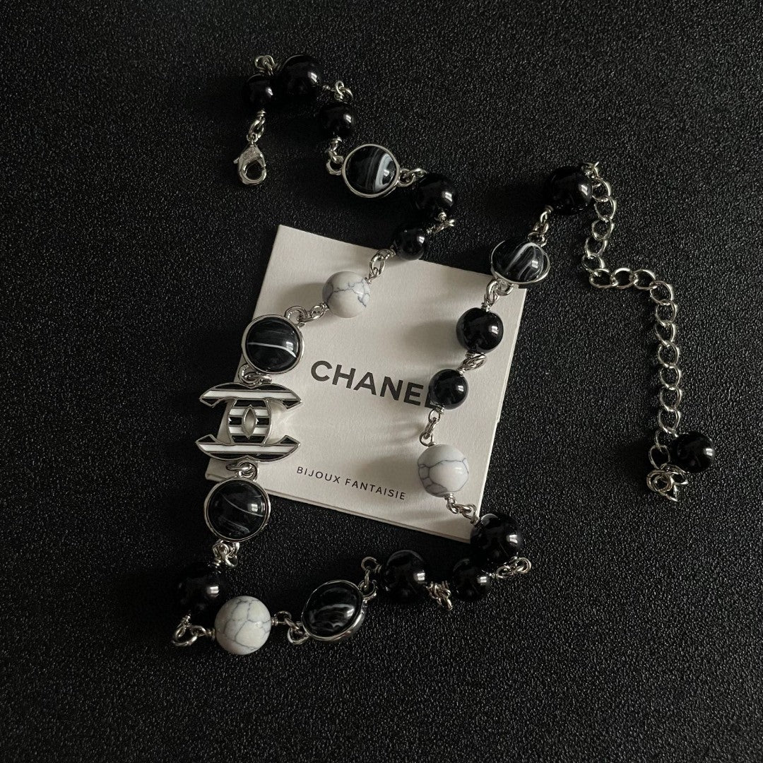 Signature Emblem Pendant Necklace in Polished Metal-Tone – Design 062 detail view