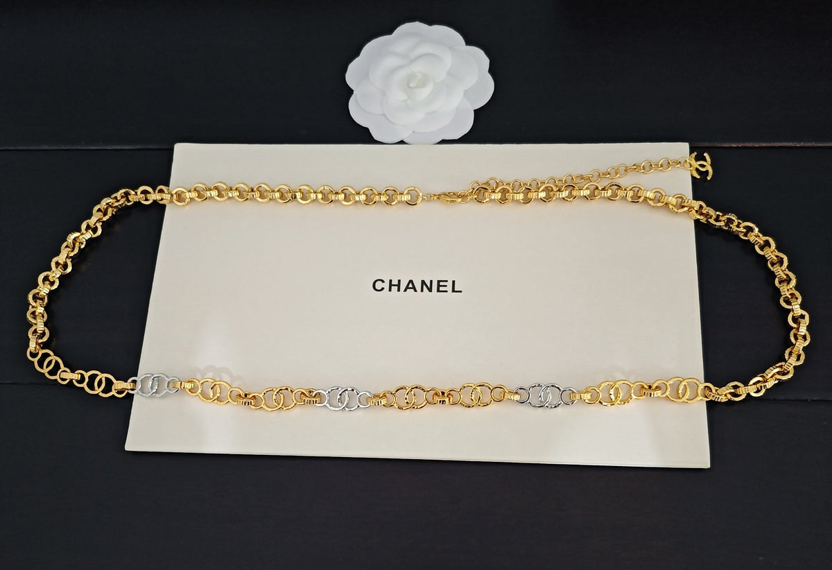 Signature Emblem Jewelry Accessory in Gold-Tone – Design 022 detail view