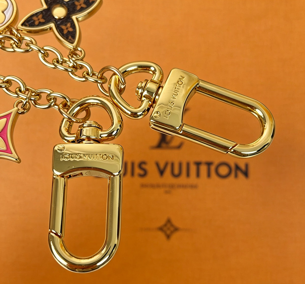 Letter Jewelry Accessory in Polished Metal-Tone – Design 002 styled product view