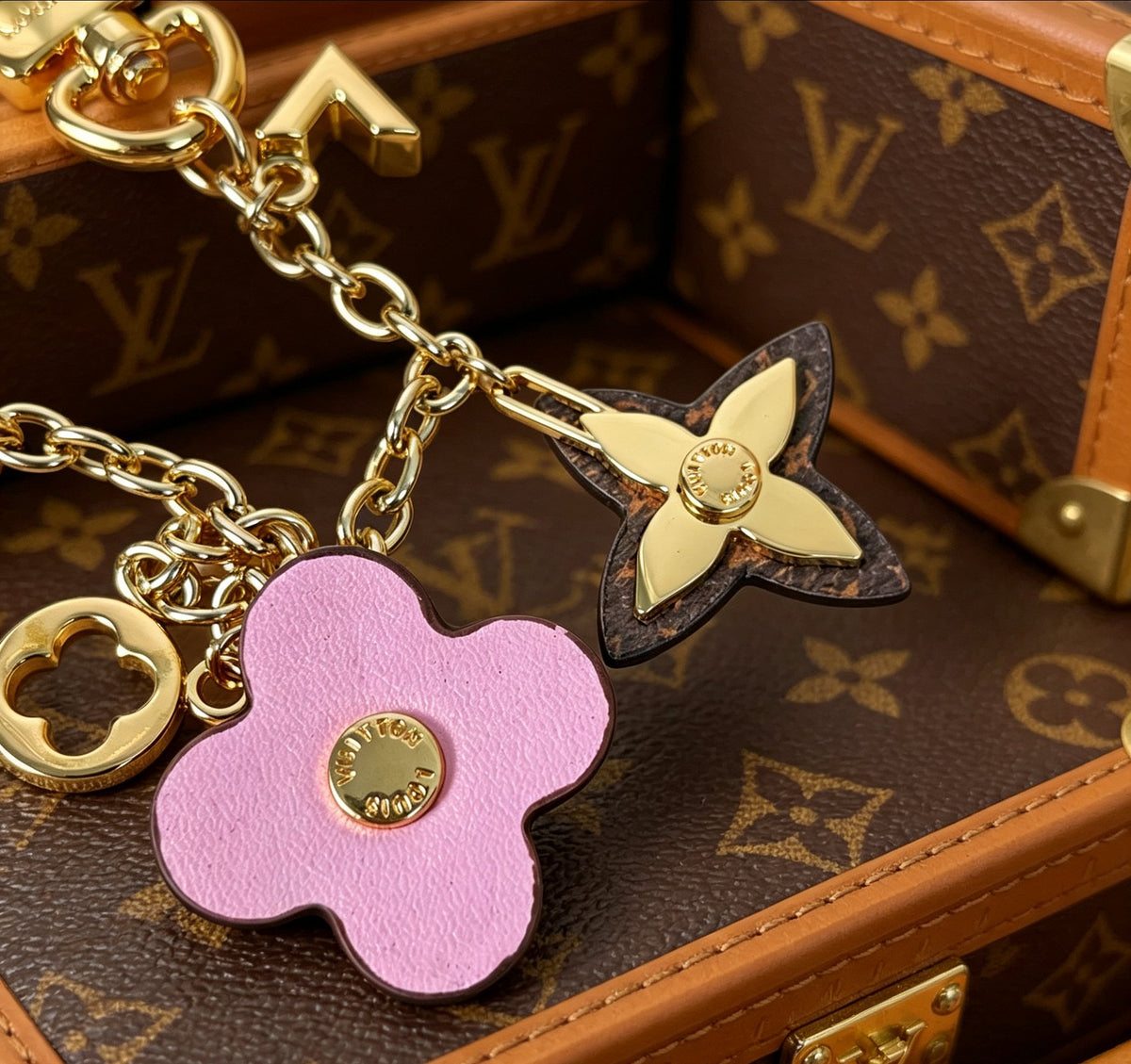 Signature Emblem Jewelry Accessory in Polished Metal-Tone – Design 026 close-up detail
