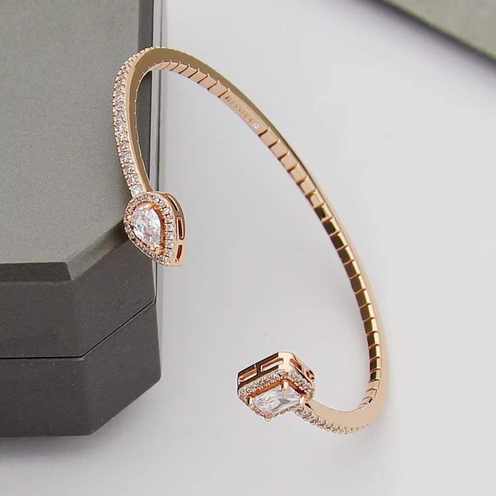 Teardrop Bangle in Rose-Gold-Tone main product view