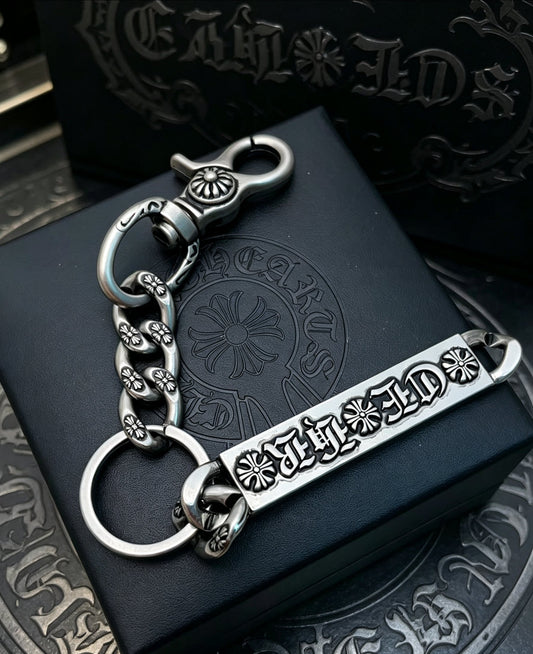 Floral Cross Multi-Use Chain Accessory – Design 02 main product view