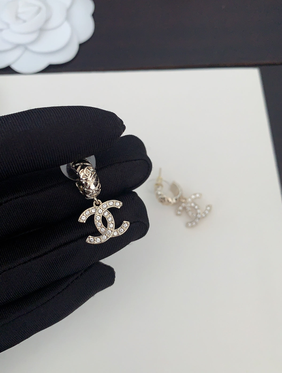 Signature Emblem Jewelry Accessory in Gold-Tone – Design 021 main product view