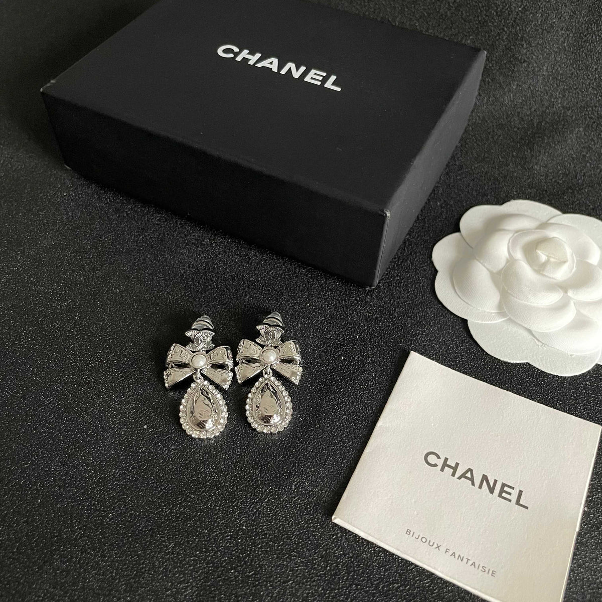 Signature Emblem Stud Earrings in Polished Metal-Tone – Design 118 close-up detail