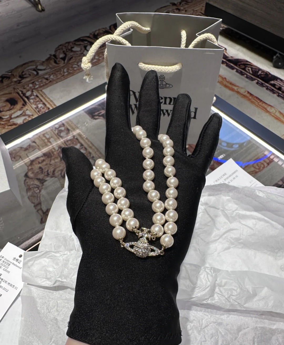 Orb-Inspired Emblem Jewelry Accessory in Polished Metal-Tone – Design 020 styled product view