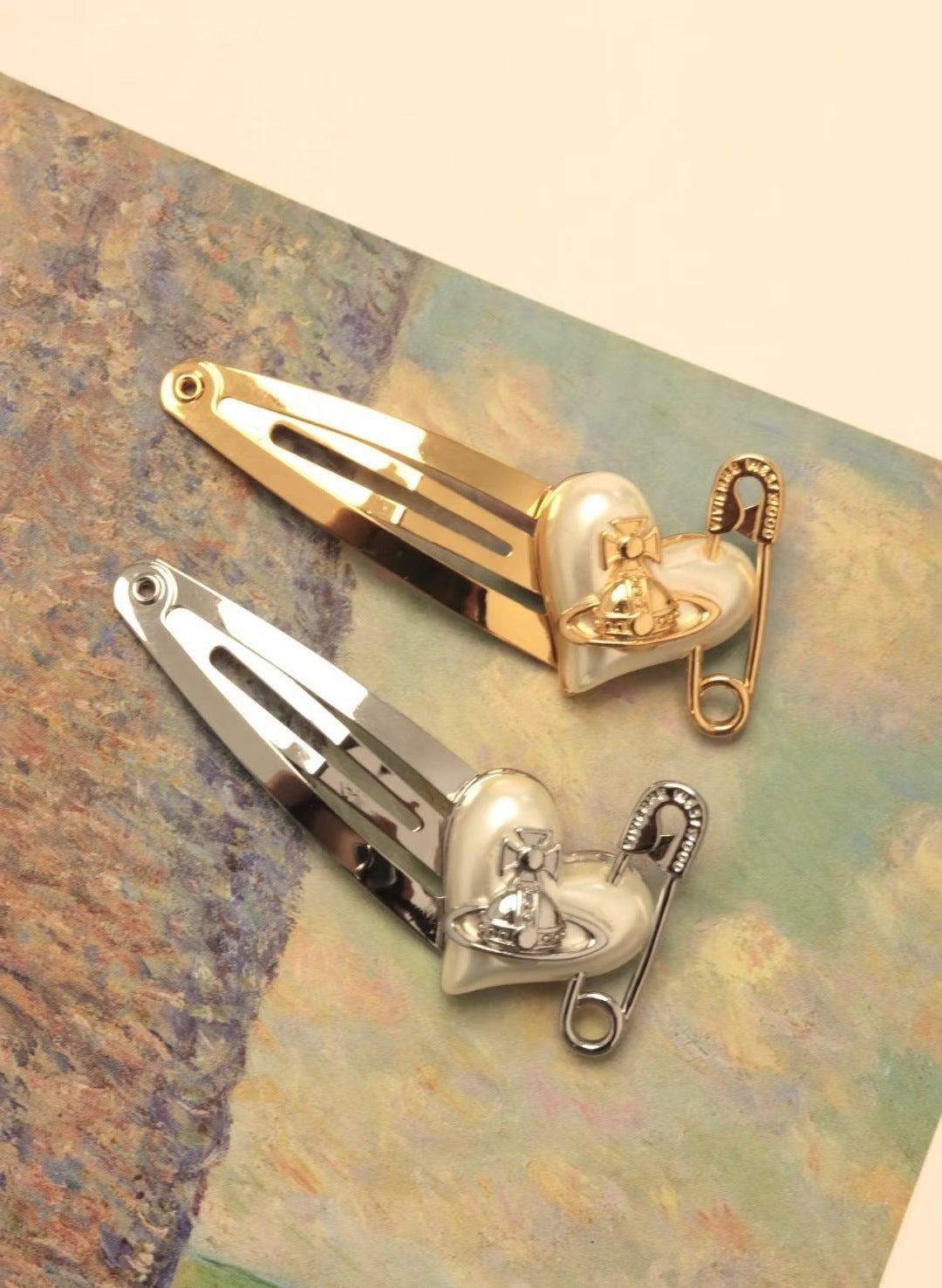 Orb Jewelry Accessory in Polished Metal-Tone – Design 019 side detail