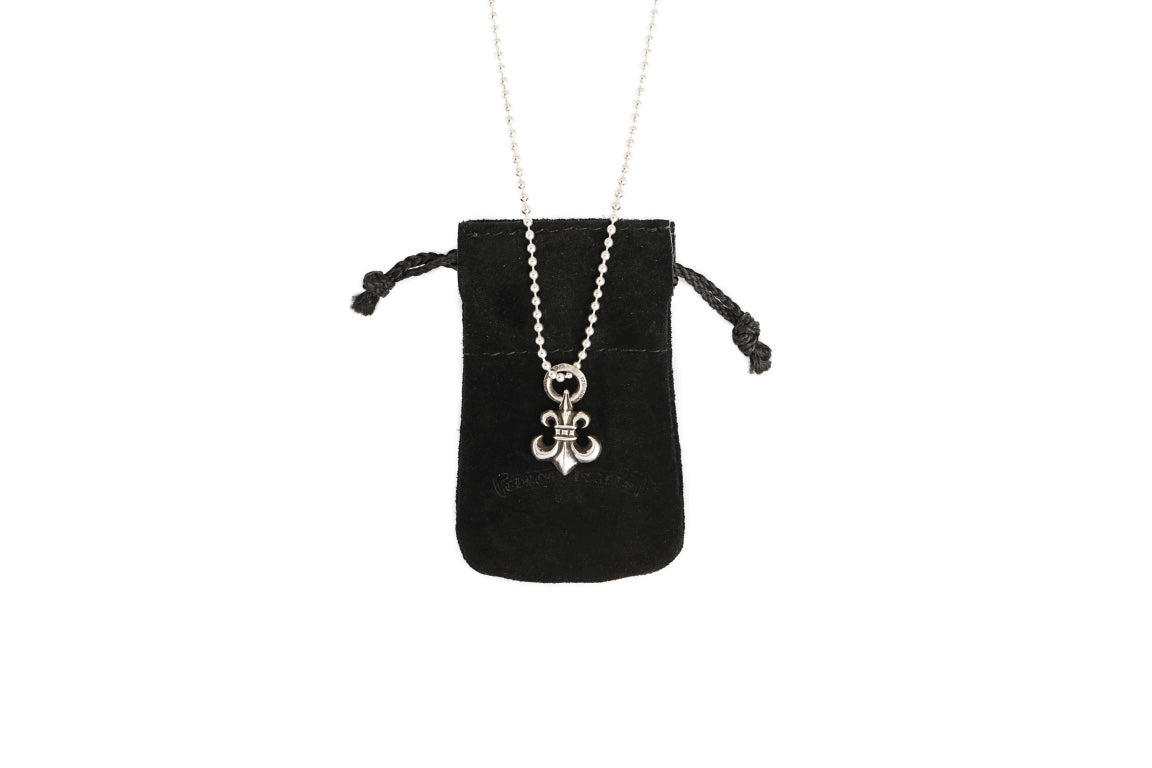 Signature Emblem Pendant in Polished Metal-Tone – Design 003 main product view