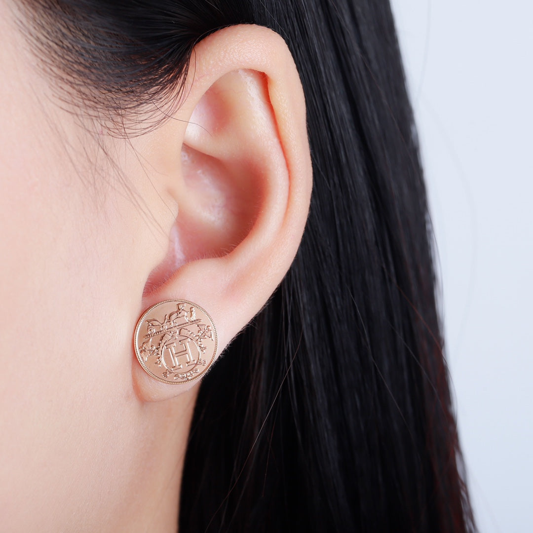 Horse Bangle in Rose-Gold-Tone front product view