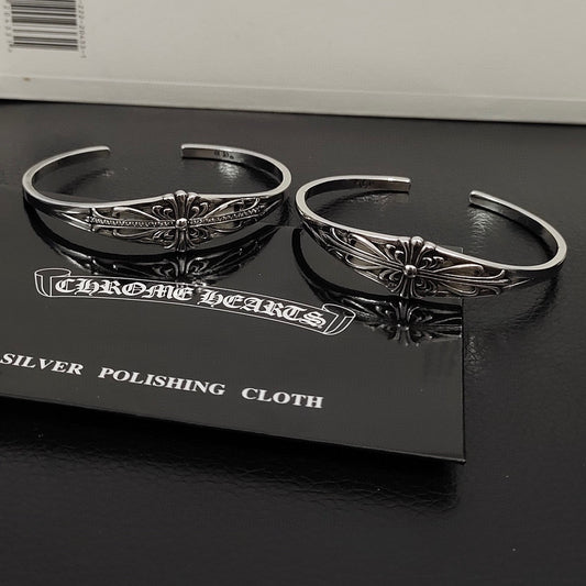 Cross Statement Bracelet in Metal-Tone – Design 15 main product view