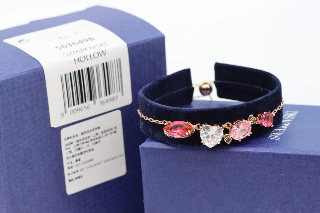 Candy Adjustable Bracelet in Polished Metal-Tone styled product view