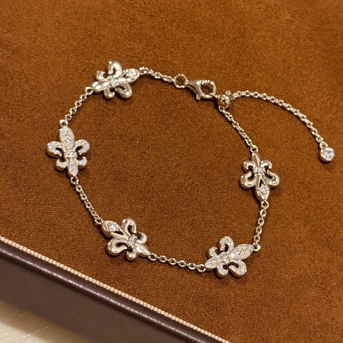 Gothic Emblem Statement Bracelet in Antique Silver-Tone – Design 02 main product view