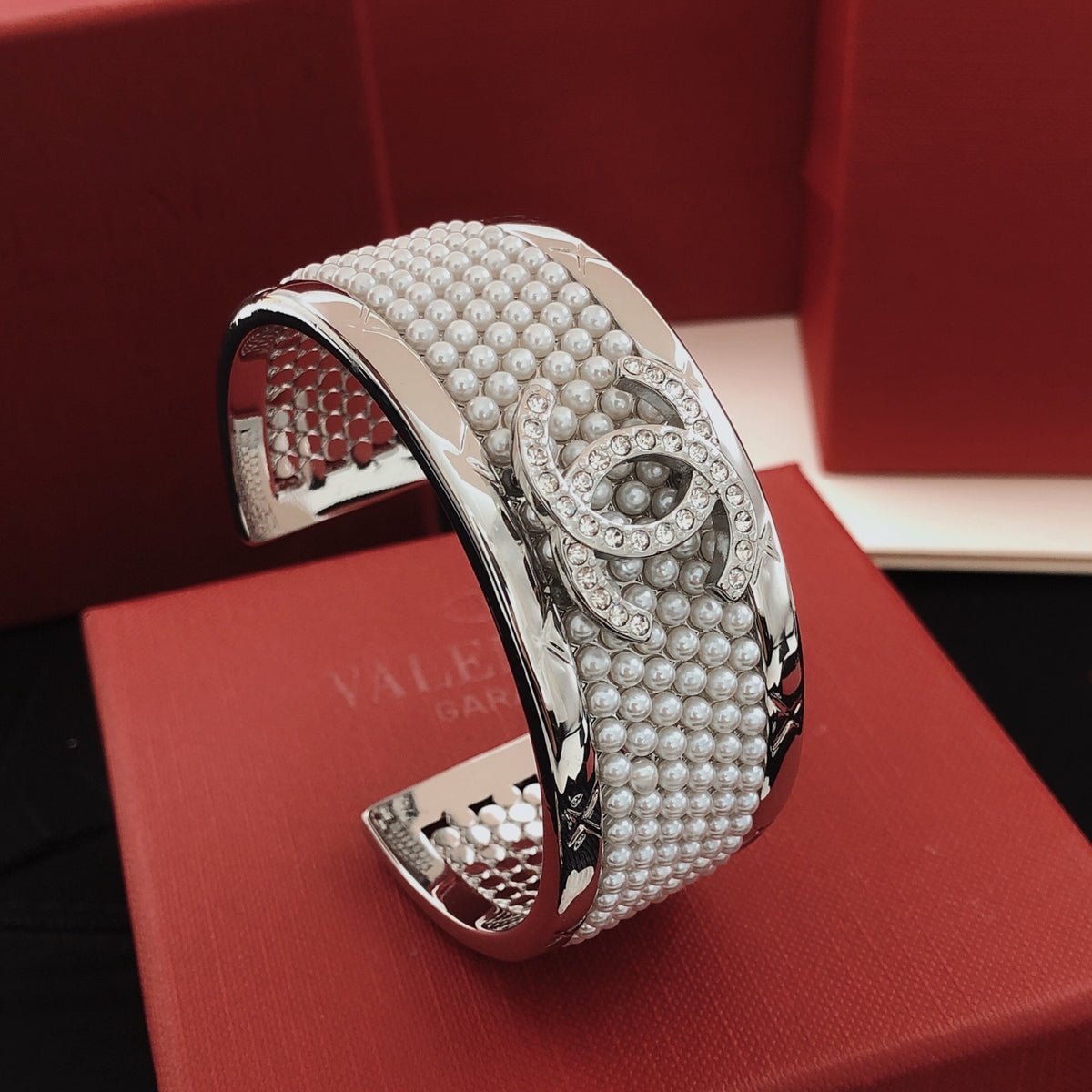 Signature Emblem Bangle in Gold-Tone – Design 007 main product view
