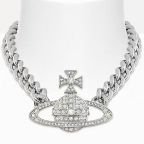Orb Jewelry Accessory in Polished Metal-Tone – Design 002 detail view
