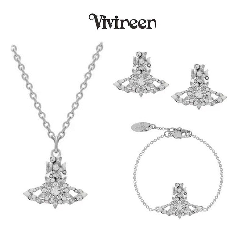 Orb-Inspired Emblem Jewelry Accessory in Polished Metal-Tone – Design 002 main product view