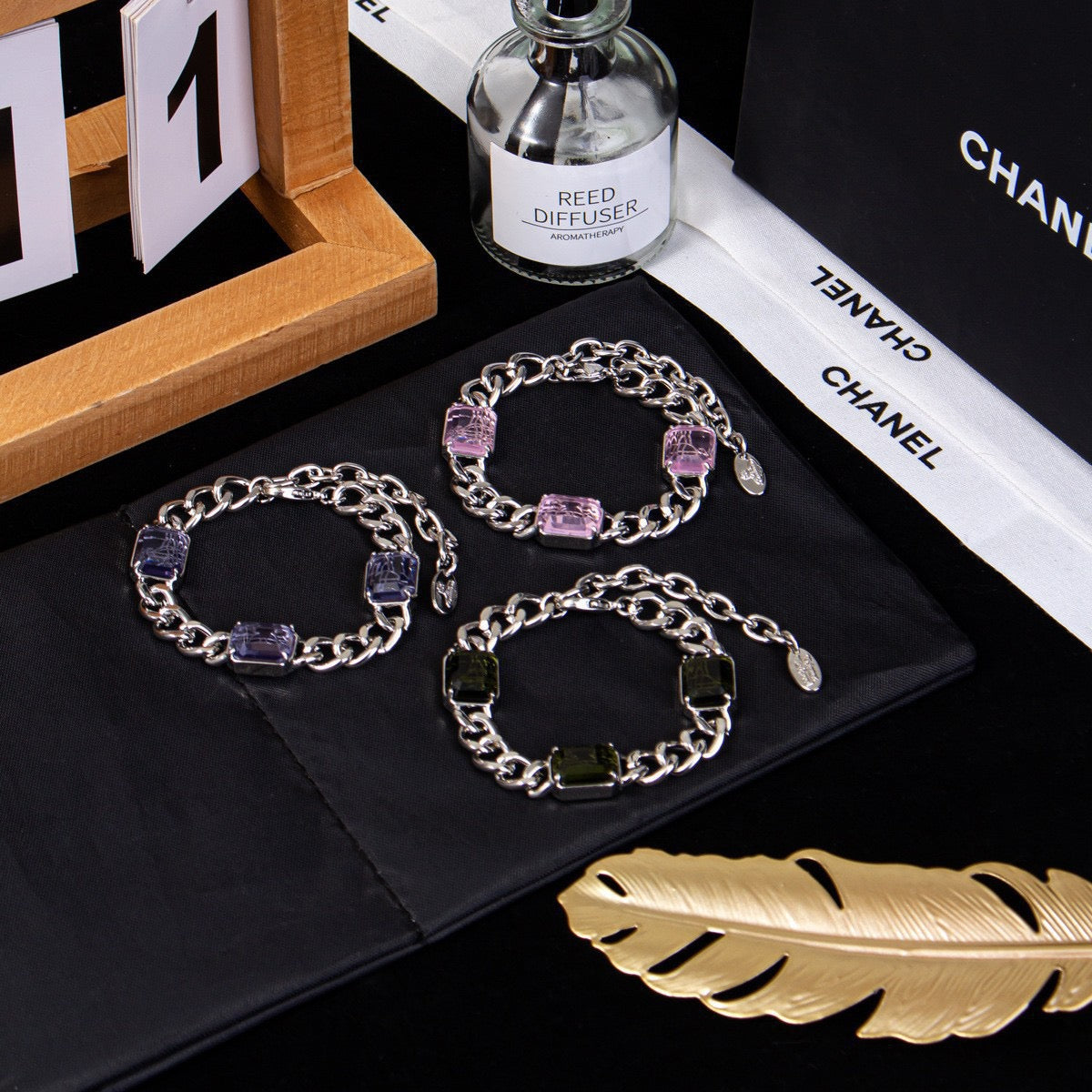 Orb-Inspired Emblem Jewelry Accessory in Polished Metal-Tone – Design 006 front product view