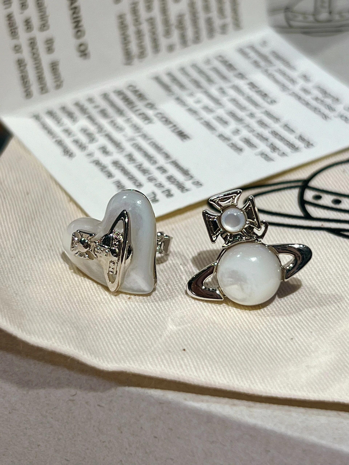 Orb Jewelry Accessory in Polished Metal-Tone – Design 009 styled product view