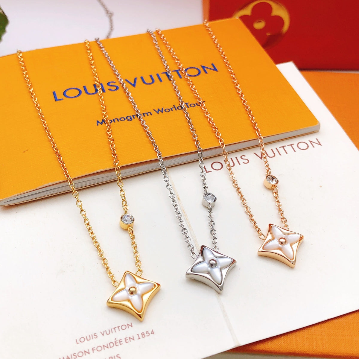 Geometric Emblem Fashion Accessory – Rose Gold Detail – Design 002 front product view