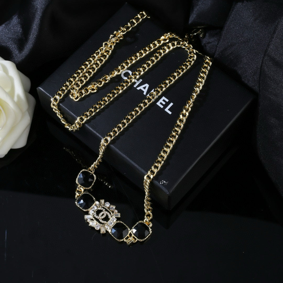 Signature Emblem Jewelry Accessory in Gold-Tone – Design 016 close-up detail