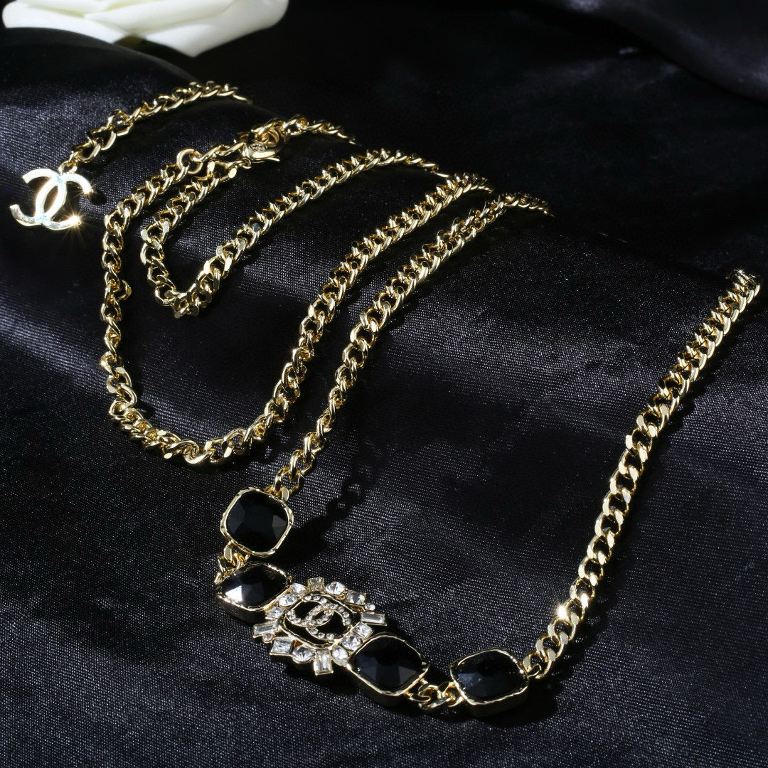 Signature Emblem Jewelry Accessory in Gold-Tone – Design 016 styled product view