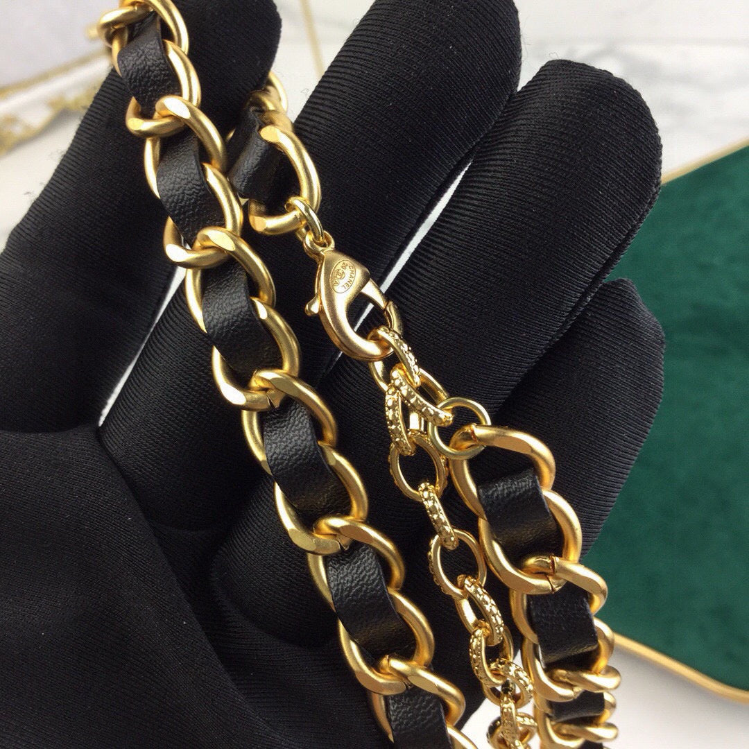 Camellia Jewelry Accessory in Gold-Tone – Camellia Detail – Design 003 styled product view