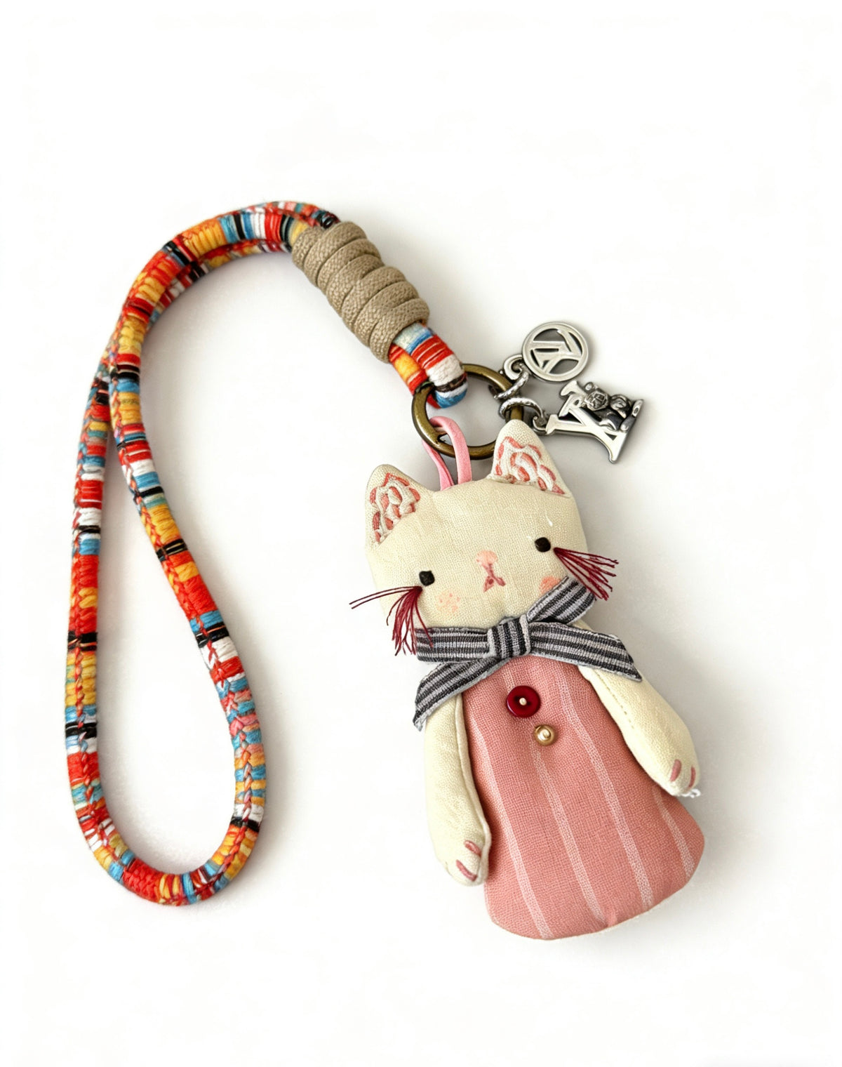 Bag Motif Keychain – Bag Detail – Design 006 front product view
