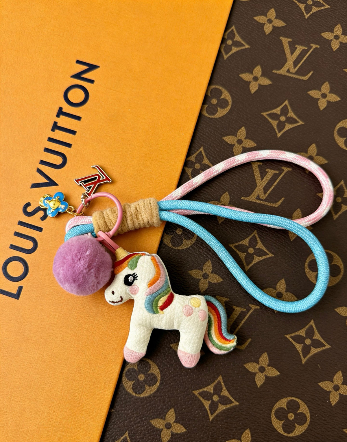 Bag Motif Keychain – Bag Detail – Design 004 close-up detail
