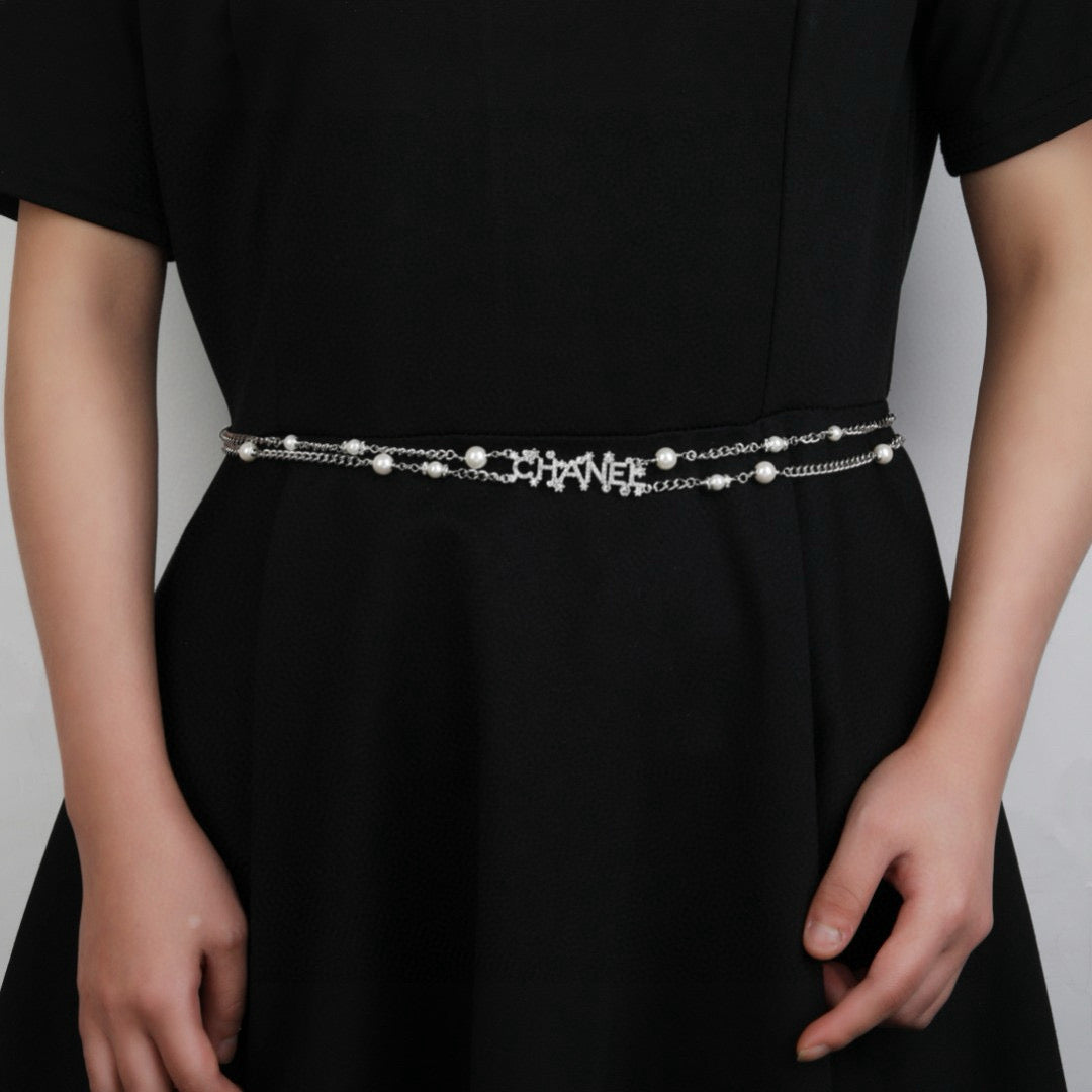 Signature Emblem Jewelry Accessory in Polished Metal-Tone – Design 011 front product view