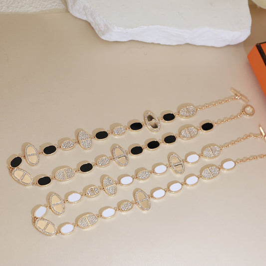 Toggle Pendant Necklace in Gold-Tone main product view