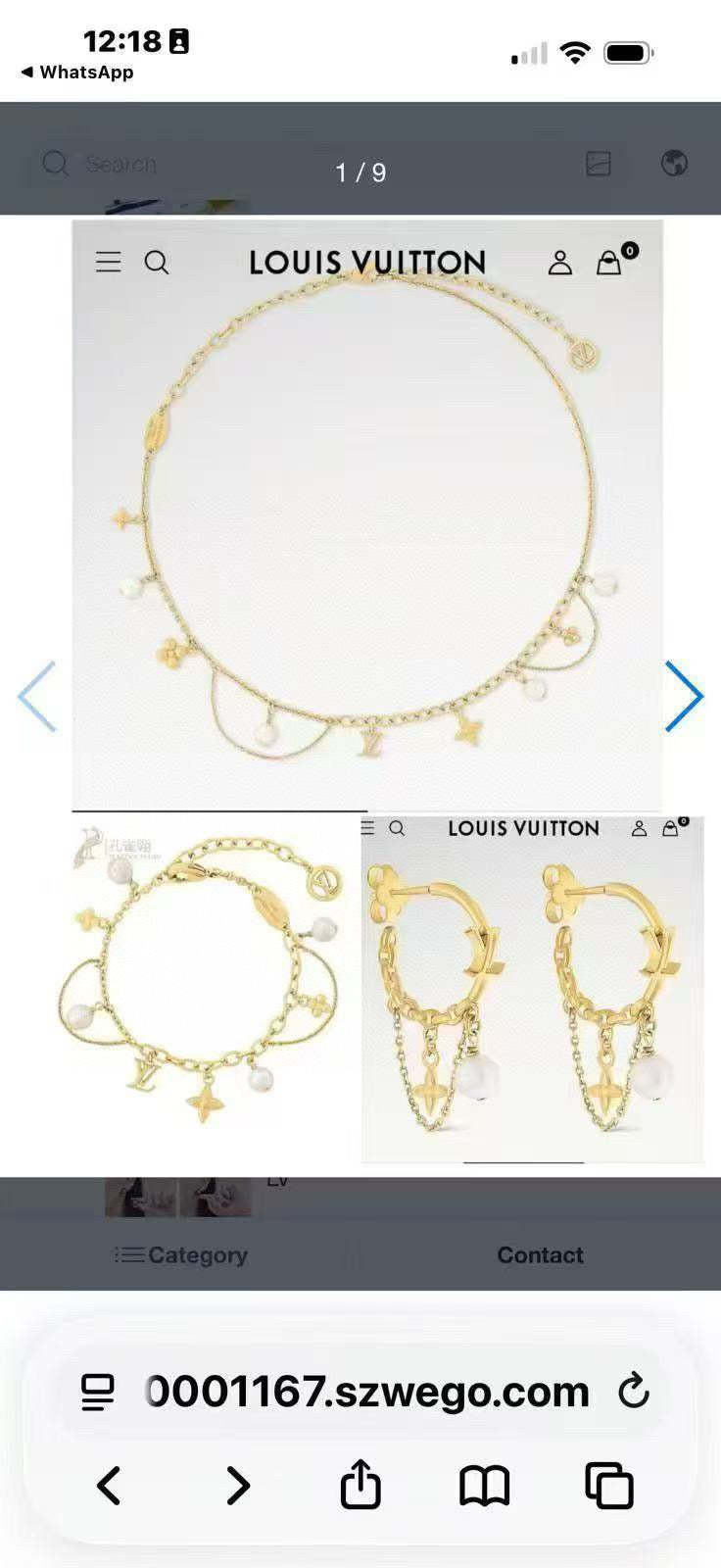 Letter Emblem Bracelet in Polished Metal-Tone – Design 013 main product view