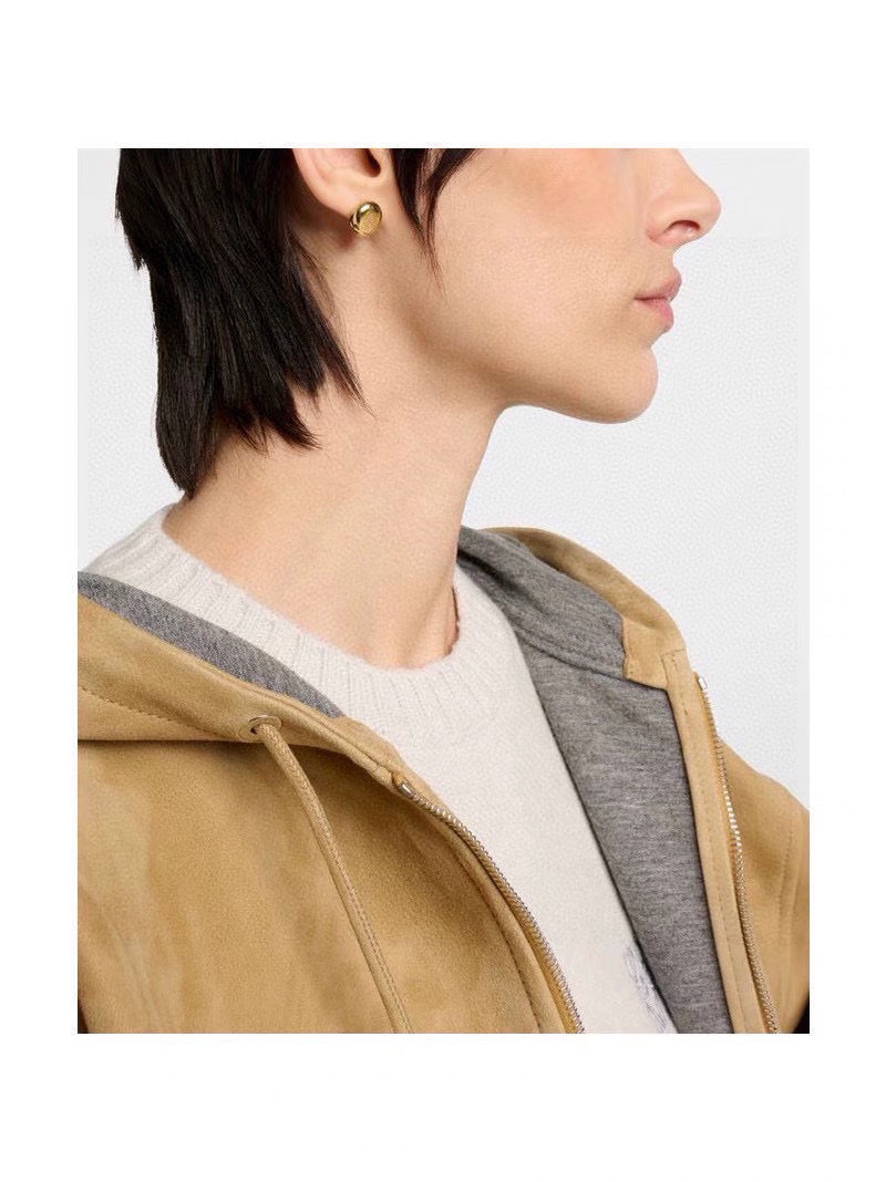 Graphic Emblem Jewelry Accessory in Gold-Tone – Design 02 main product view