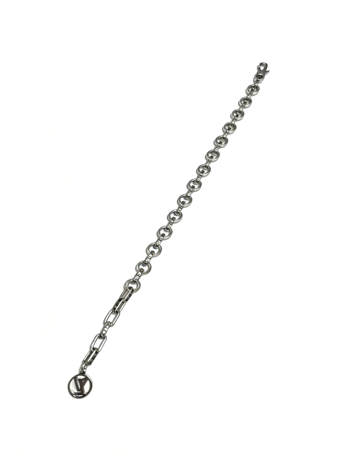 Chain Bracelet in Silver-Tone – Design 003 detail view