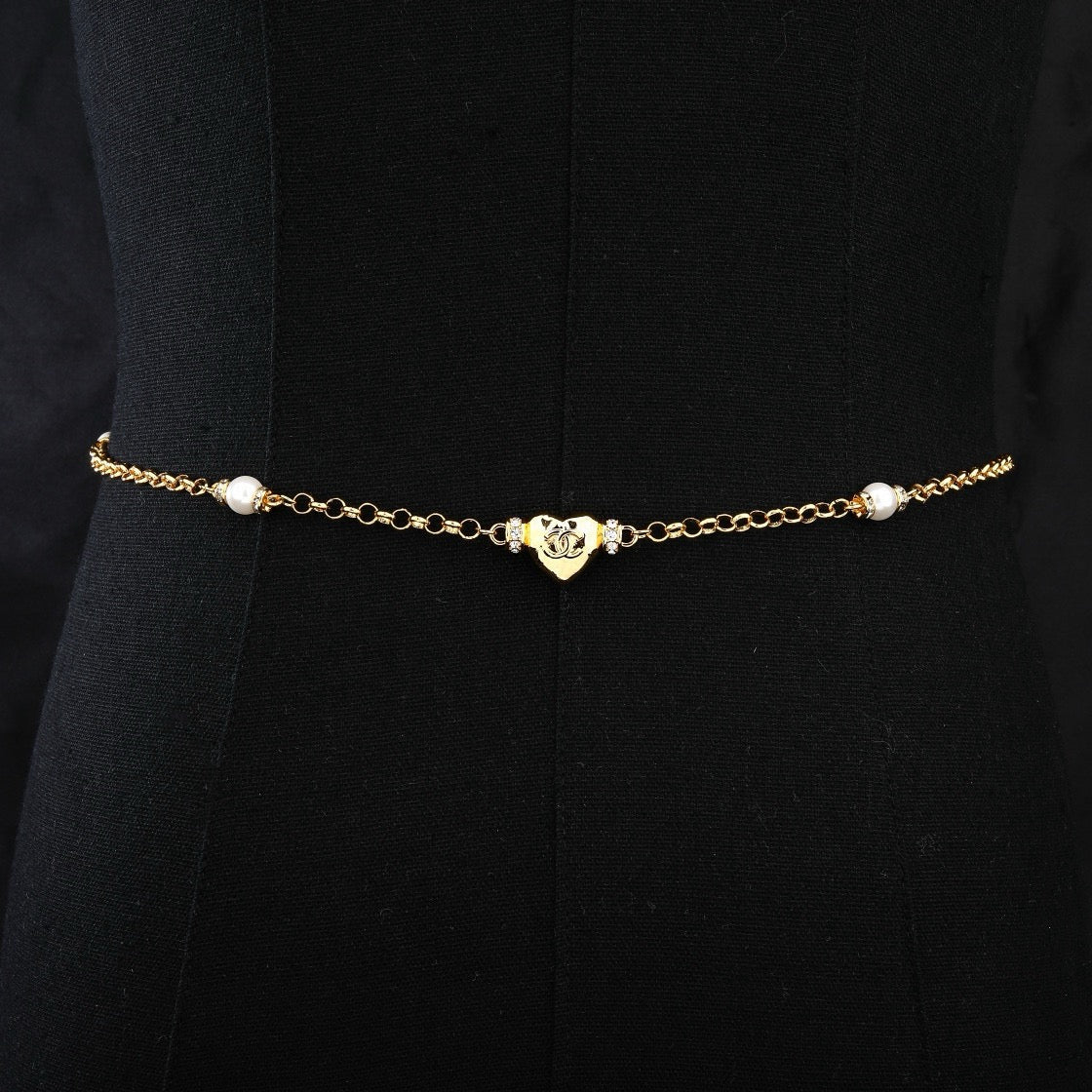 Signature Emblem Jewelry Accessory in Polished Metal-Tone – Design 031 main product view
