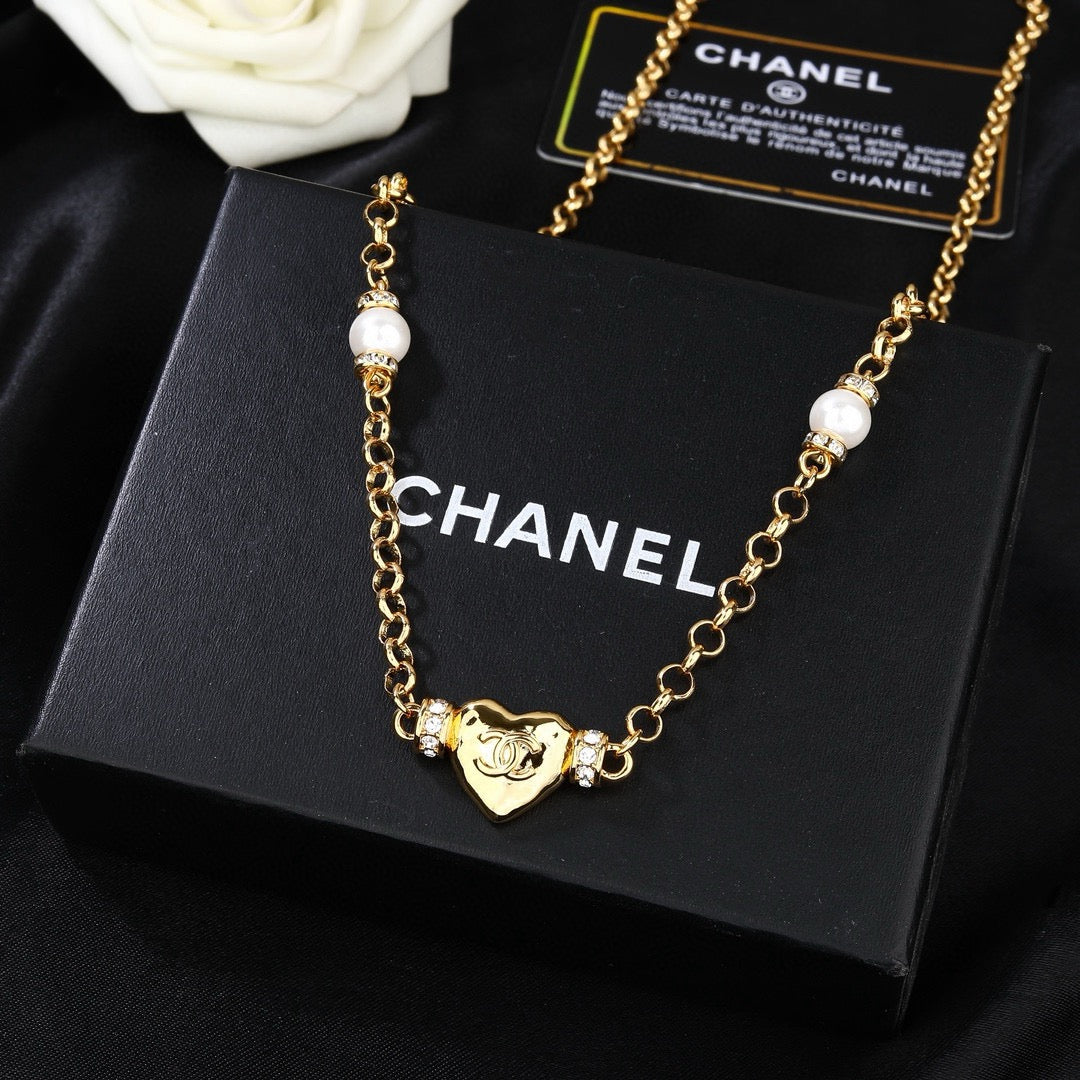 Signature Emblem Jewelry Accessory in Polished Metal-Tone – Design 031 front product view