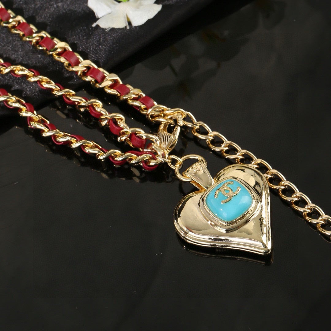 Signature Emblem Jewelry Accessory in Polished Metal-Tone – Design 030 detail view