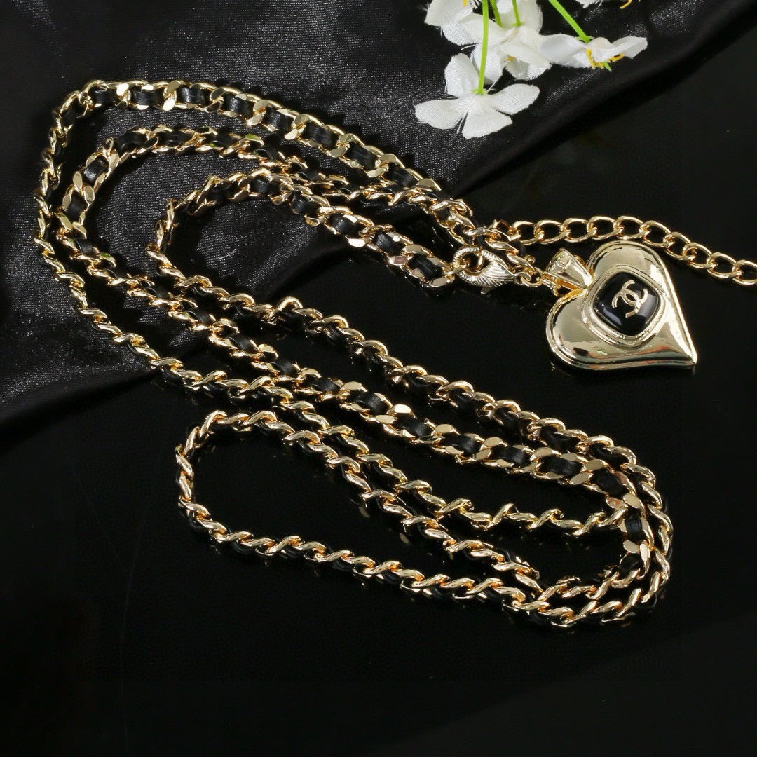 Signature Emblem Jewelry Accessory in Polished Metal-Tone – Design 030 main product view