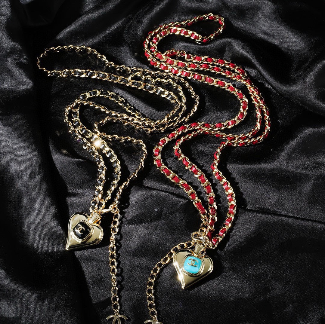 Signature Emblem Jewelry Accessory in Polished Metal-Tone – Design 030 front product view