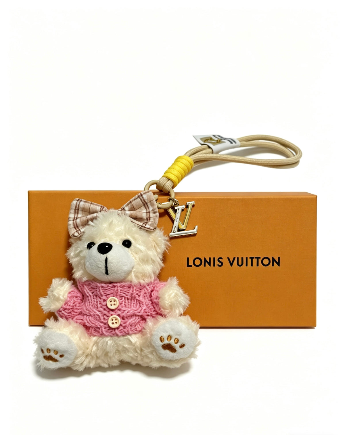Bag Motif Keychain – Bag Detail – Design 043 detail view