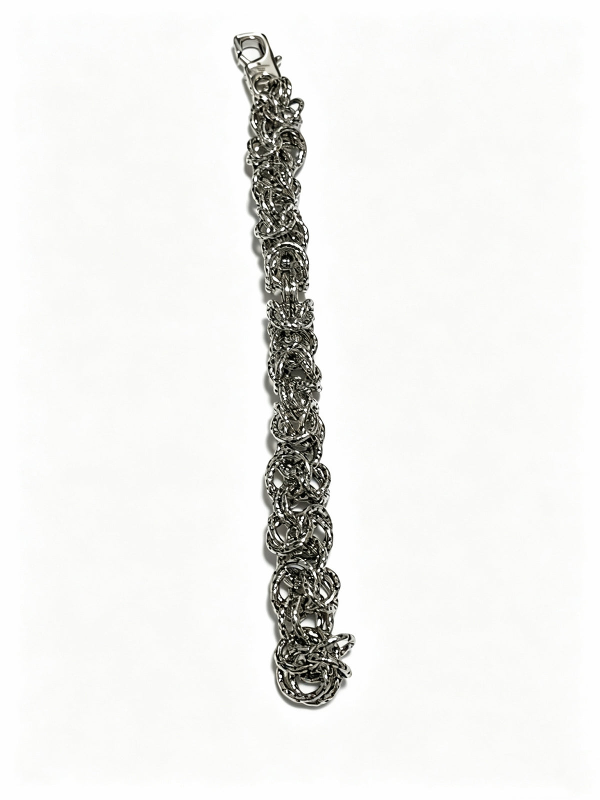 Chain Bracelet in Silver-Tone – Design 005 detail view