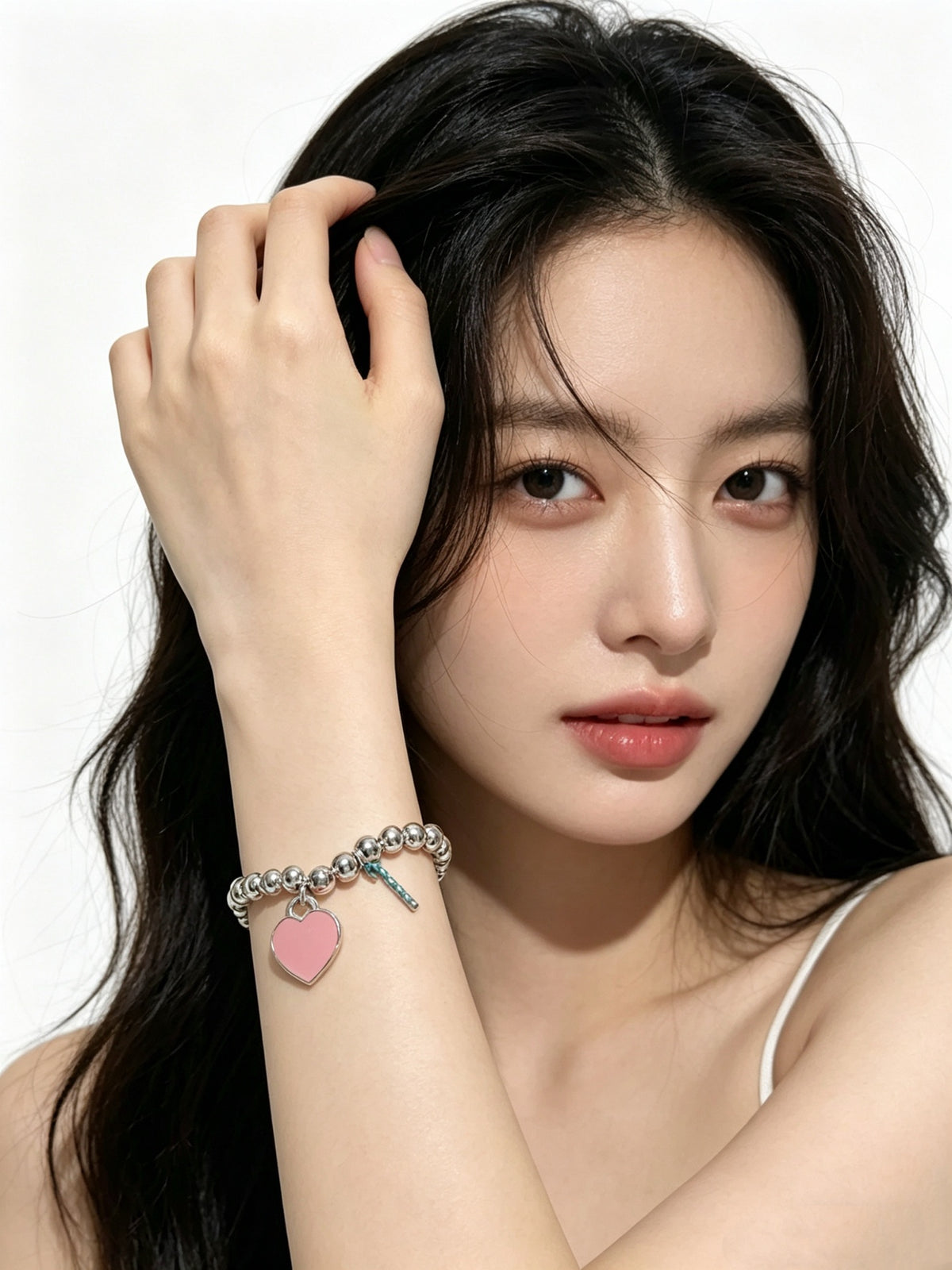 Signature Motif Bracelet in Silver-Tone – Vintage Detail – Design 37 detail view