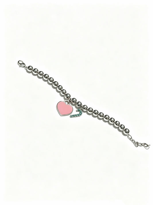 Signature Motif Bracelet in Silver-Tone – Vintage Detail – Design 37 main product view