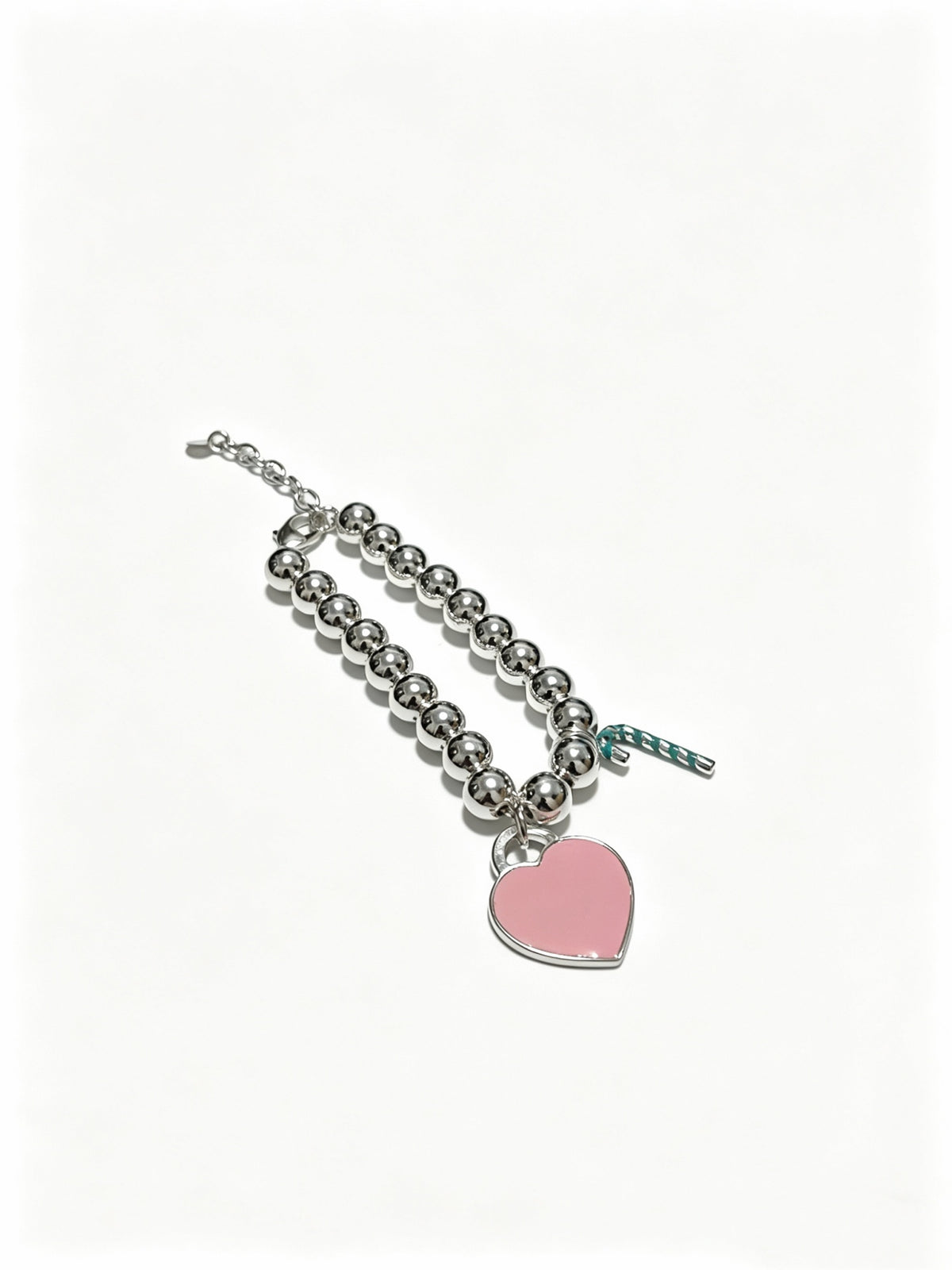 Signature Motif Bracelet in Silver-Tone – Vintage Detail – Design 37 front product view