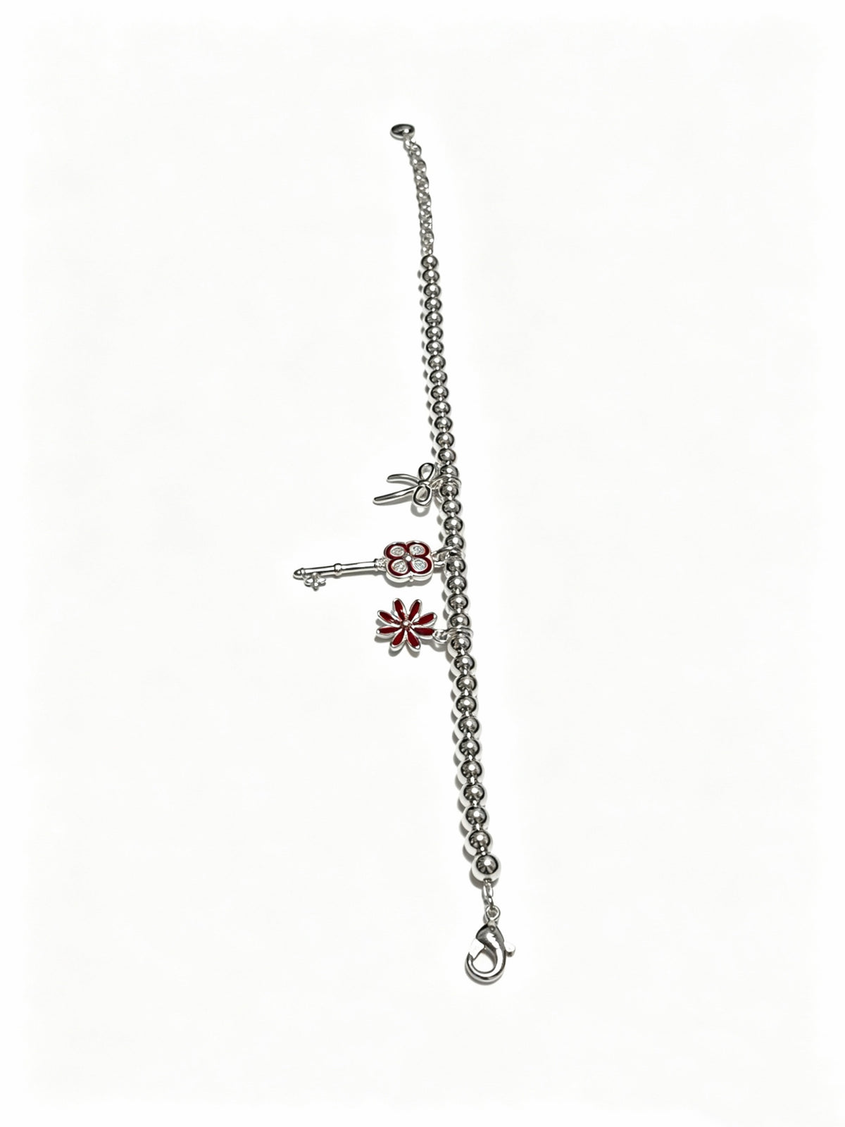 Signature Motif Bracelet in Silver-Tone – Vintage Detail – Design 34 detail view
